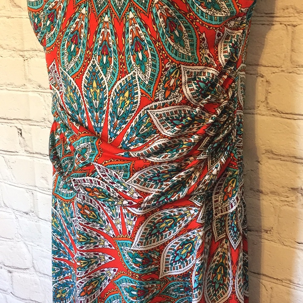 Vibrant Color Dress - Picture 3 of 5